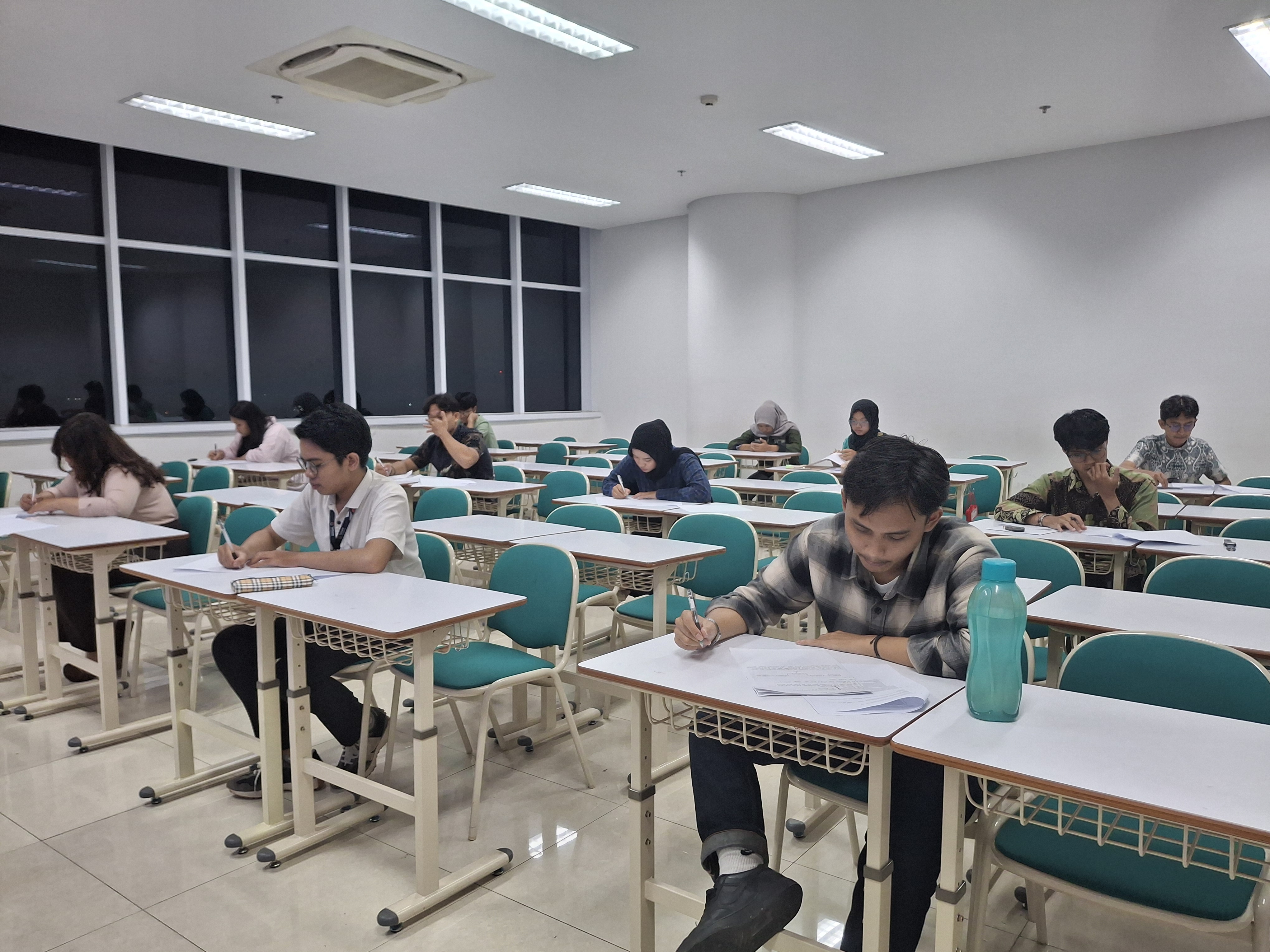 Kegiatan open recruitment asisten Lab Siskom